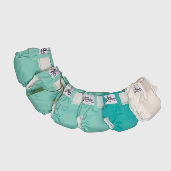 ONE BRAND, ONE STYLE | Newborn Modern Cloth Nappy Hire Package | Baby BeeHinds All in One